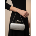 Evening Bag - Skull & Stone Knuckle Clutch Bags - Silver - BG-EHP7017SV